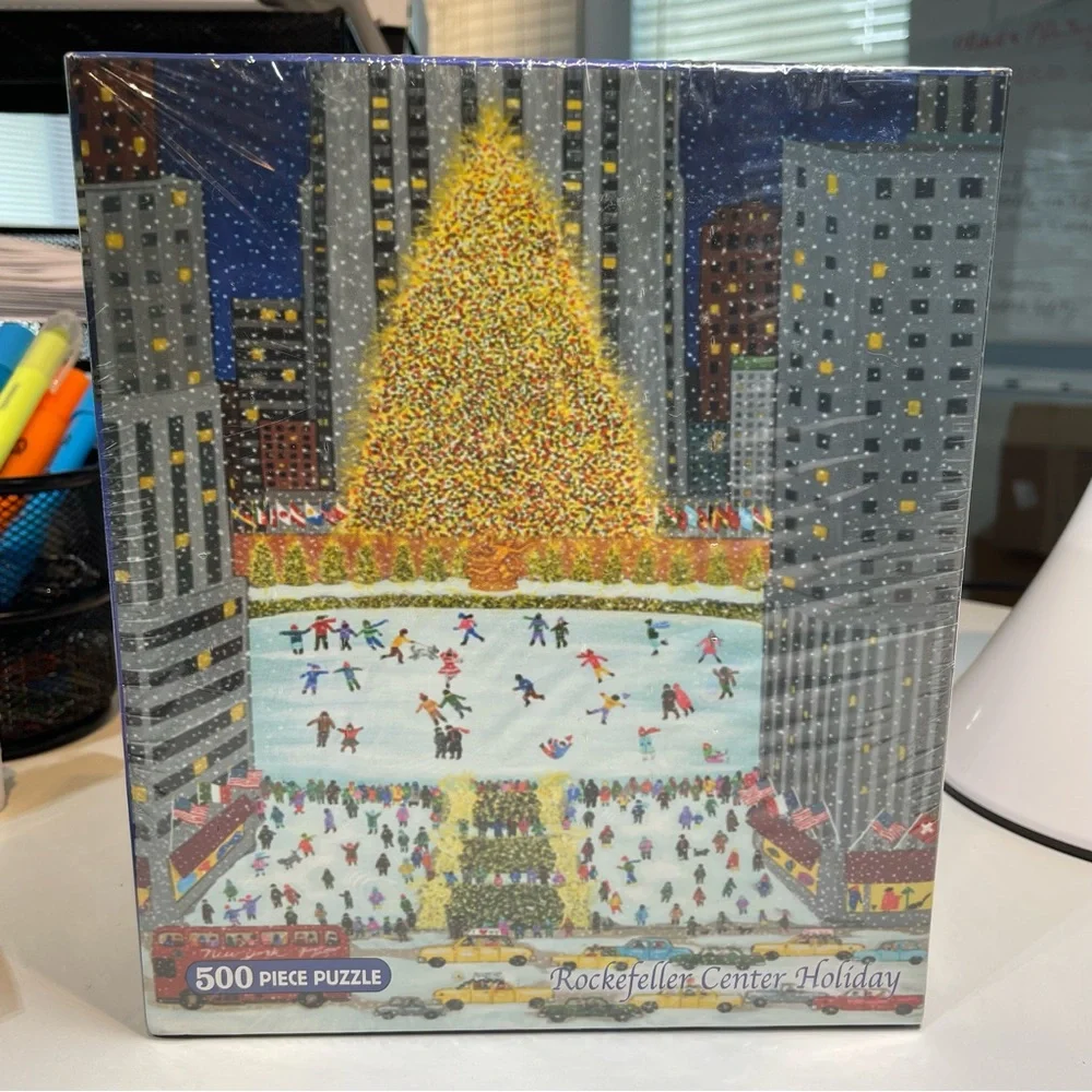 Rockefeller Center Holiday 500 Piece NWT Puzzle